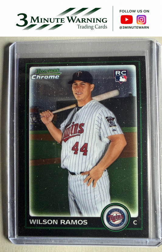 2010 Bowman Chrome #209b Wilson Ramos :