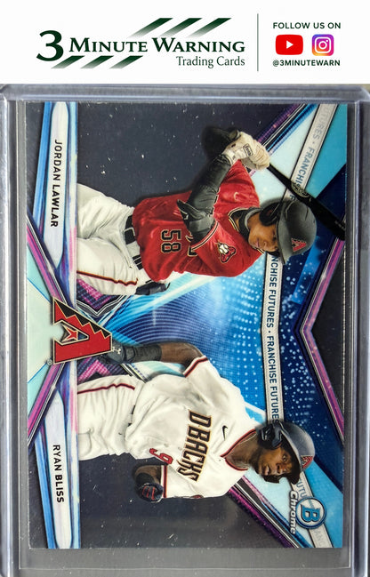 2021 Bowman Draft #FF-6 Ryan Bliss / Jordan Lawlar Franchise Futures
