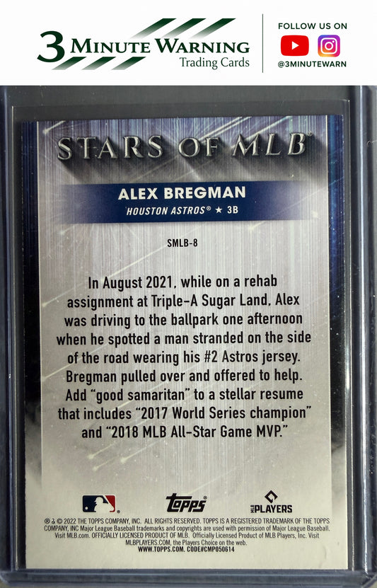 2022 Topps #SMLB-8 Alex Bregman Stars of MLB