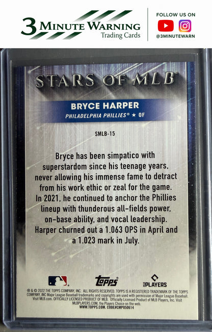 2022 Topps #SMLB-15 Bryce Harper Stars of MLB