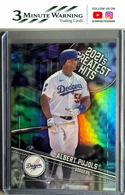 2022 Topps #21GH-7 Albert Pujols 2021's Greatest Hits