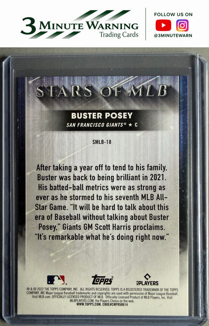2022 Topps #SMLB-18 Buster Posey Stars of MLB