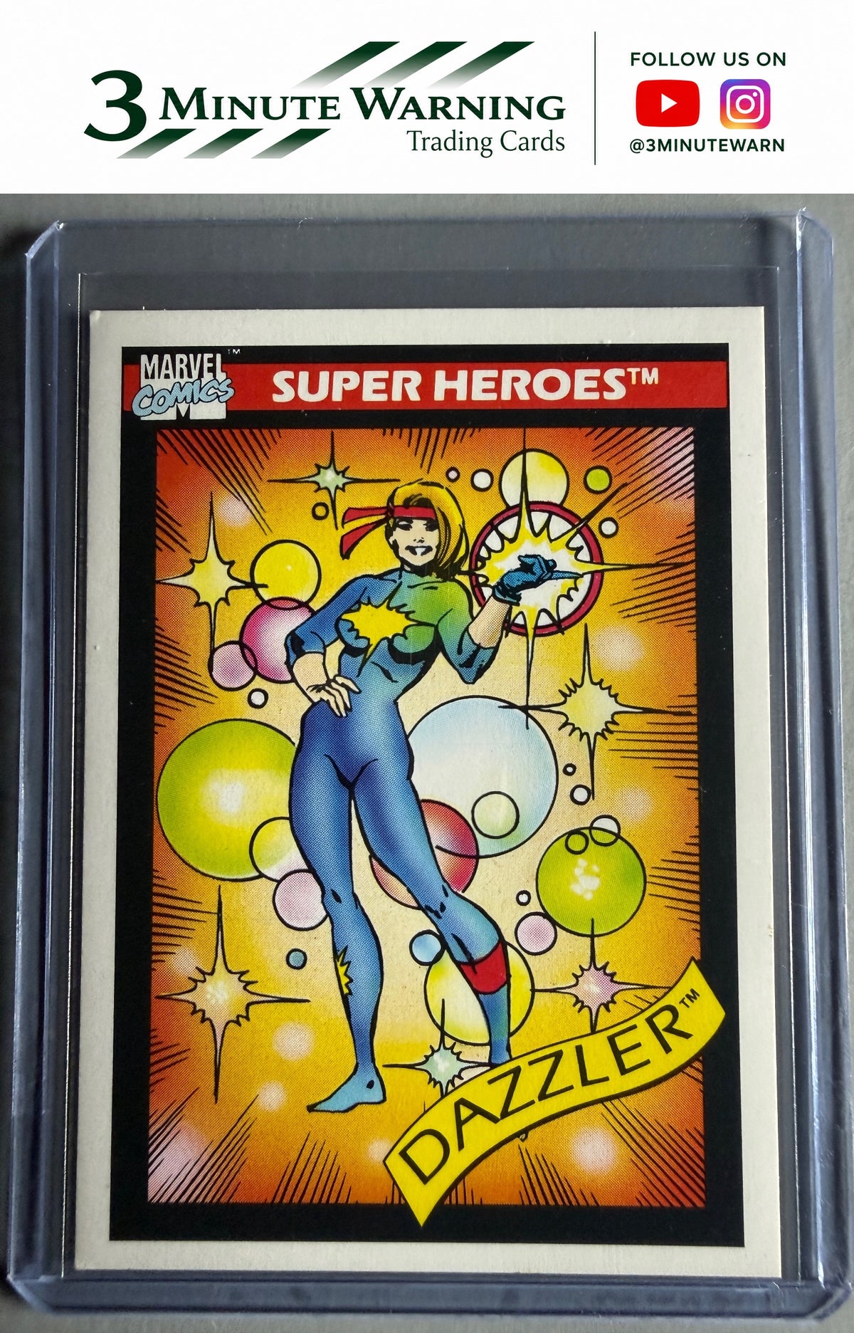 1990 Impel Marvel Universe #13 Dazzler