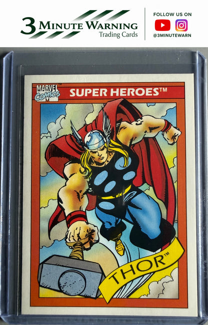 1990 Impel Marvel Universe #18 Thor