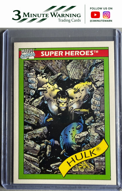 1990 Impel Marvel Universe #17 Hulk (gray)