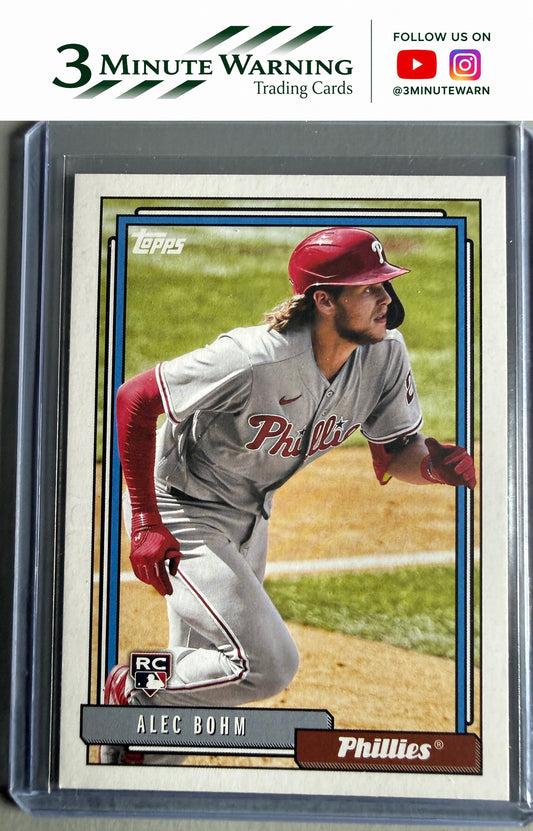 2021 Topps Update #T92-36 Alec Bohm 1992 Topps Redux