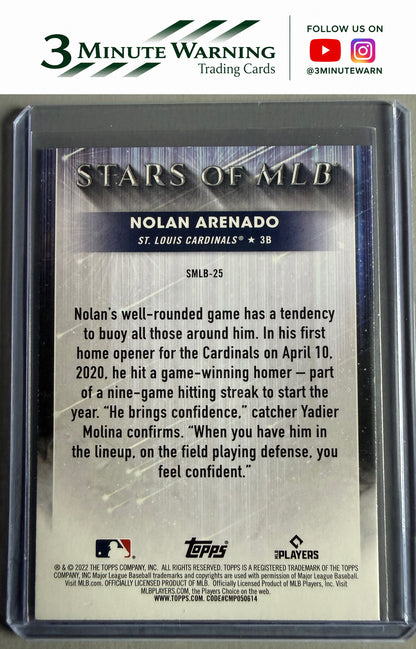 2022 Topps #SMLB-25 Nolan Arenado Stars of MLB