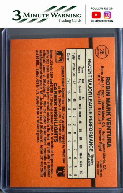 1990 Donruss #28 Robin Ventura