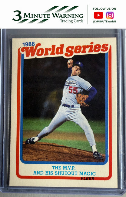 1989 Fleer #11 The MVP and His Shutout Magic World Series