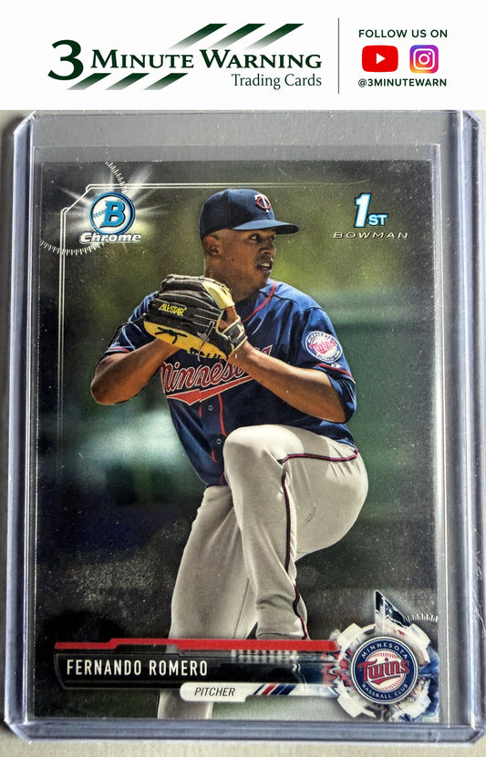 2017 Bowman #BCP134 Fernando Romero Chrome Prospects