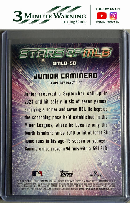 2024 Topps #SMLB-50 Junior Caminero Stars of MLB