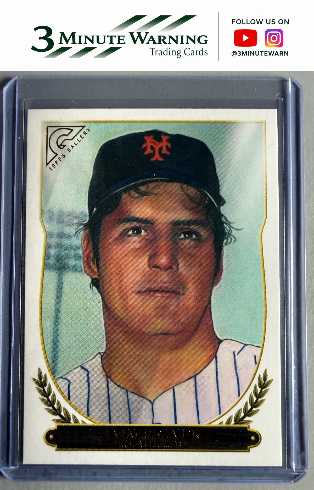 2018 Topps Gallery #HOF-23 Tom Seaver Hall of Fame Gallery