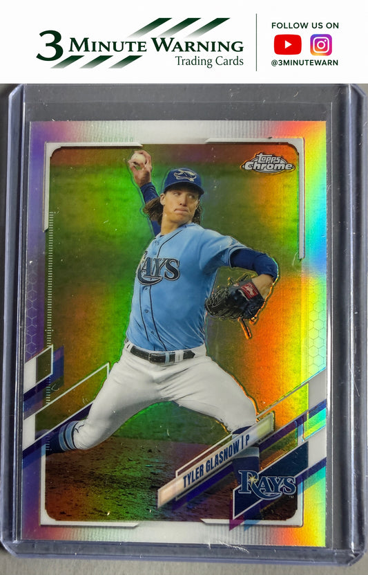 2021 Topps Chrome #129 Tyler Glasnow Refractor