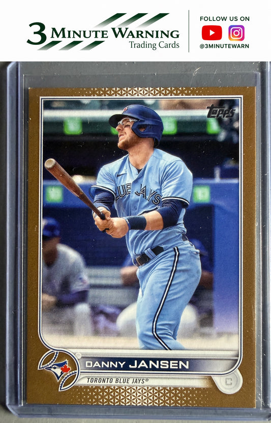 2022 Topps #33 Danny Jansen Gold #/2022