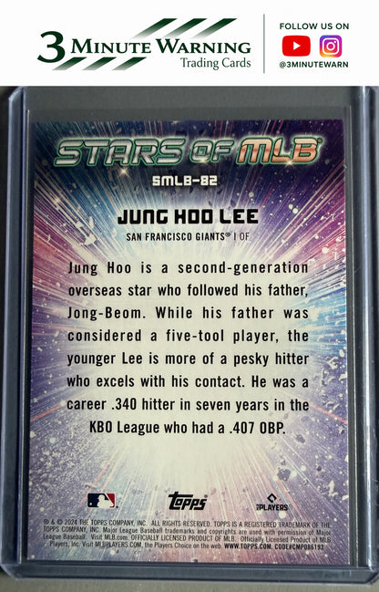 2024 Topps Update #SMLB-82 Jung Hoo Lee Stars of MLB