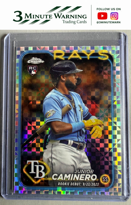 2024 Topps Chrome Update #USC193 Junior Caminero X-Fractors