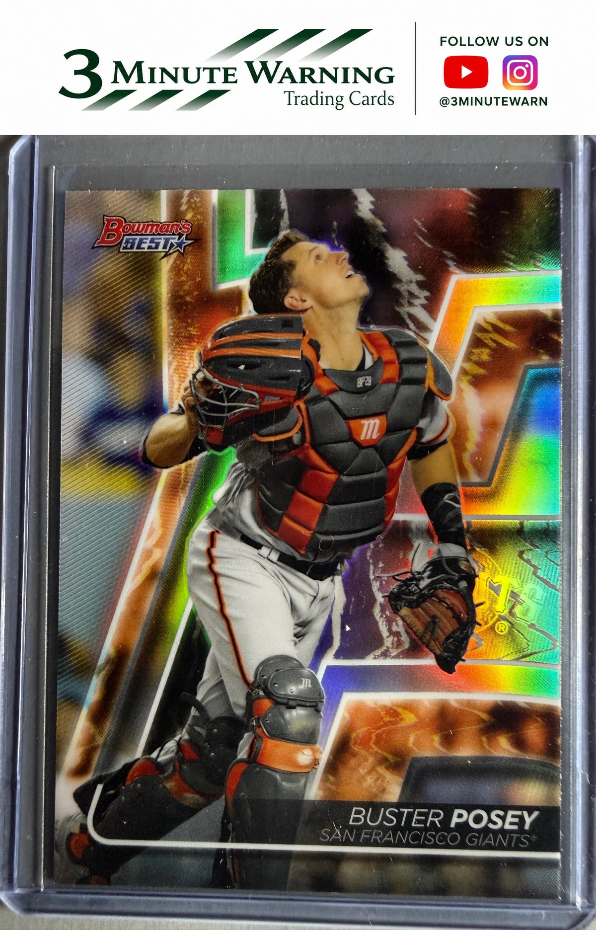 2020 Bowman's Best #4 Buster Posey Refractor