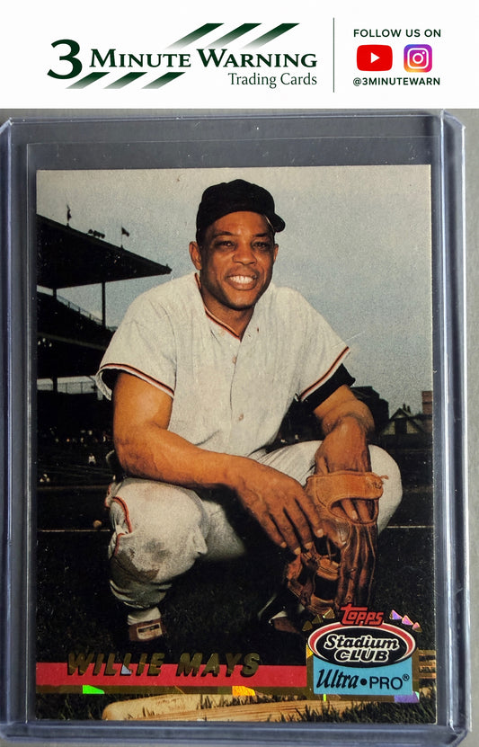 1993 Stadium Club Ultra-Pro #6 Willie Mays