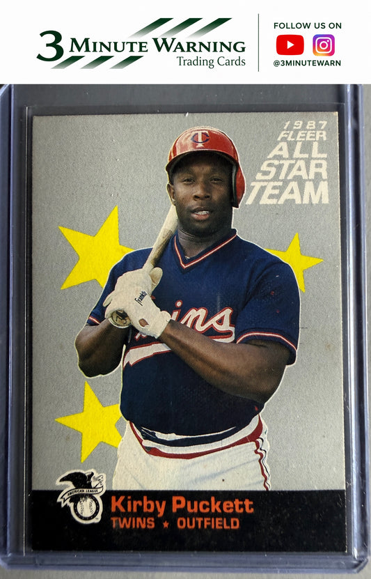 1987 Fleer #5 Kirby Puckett Fleer All Star Team