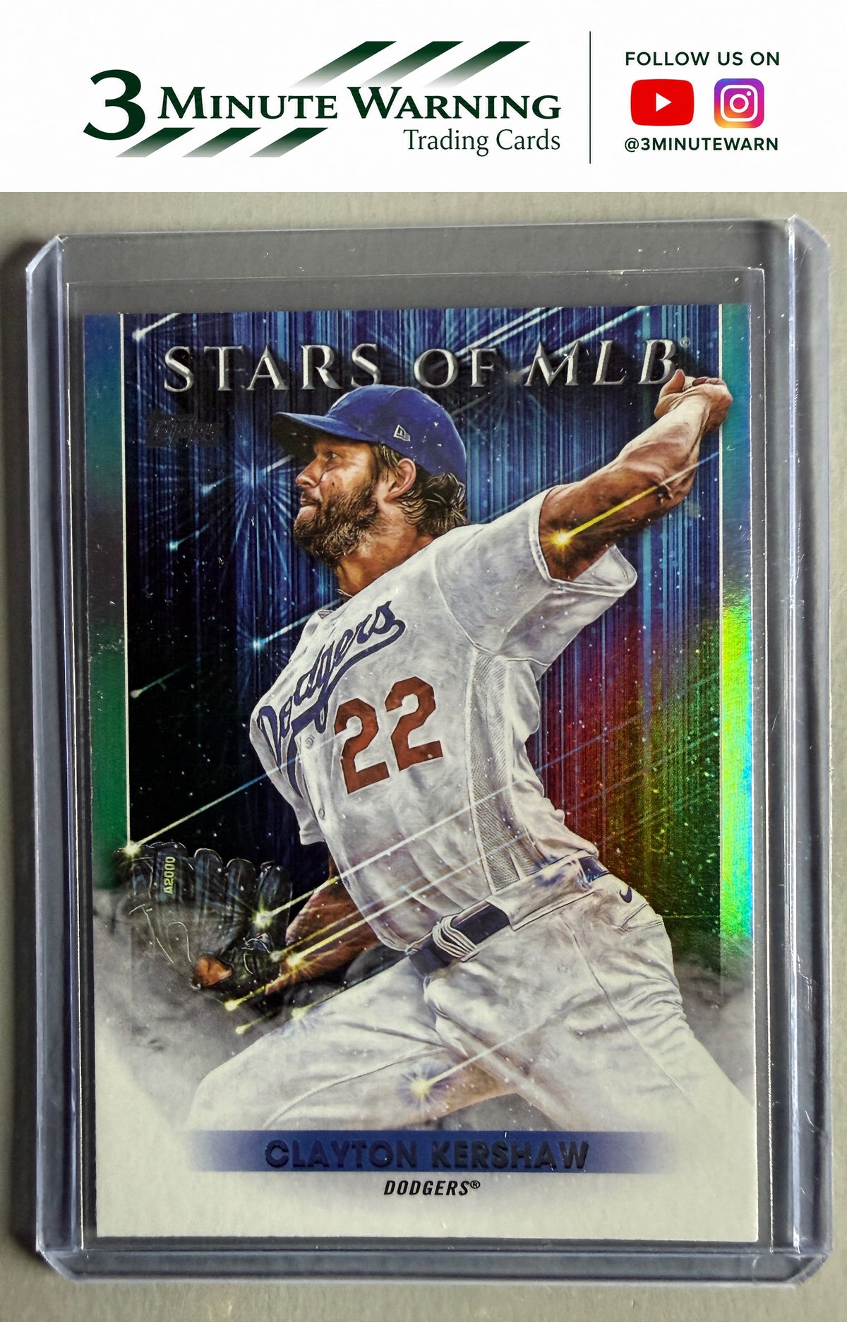 2022 Topps #SMLB-28 Clayton Kershaw Stars of MLB