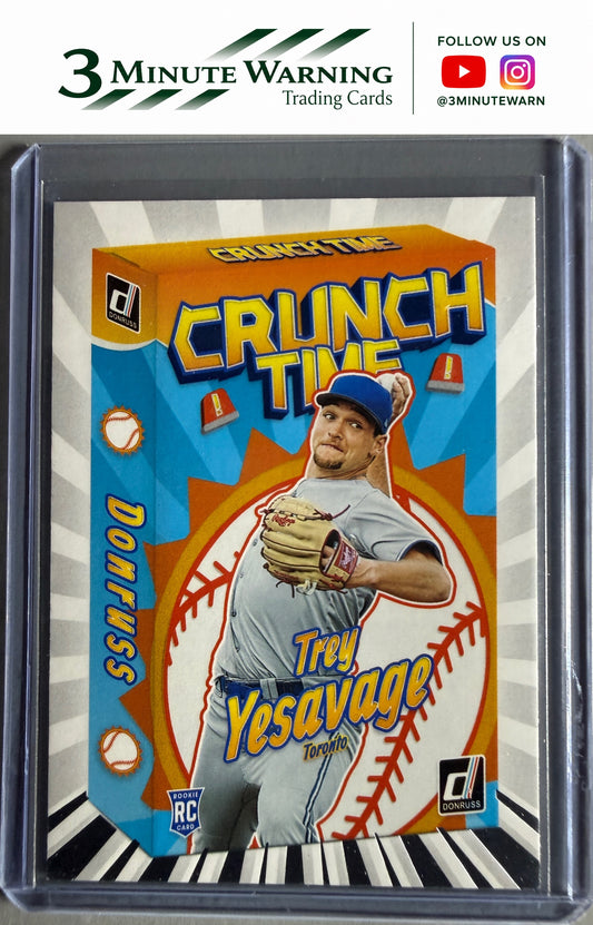 2026 Donruss #18 Trey Yesavage Crunch Time