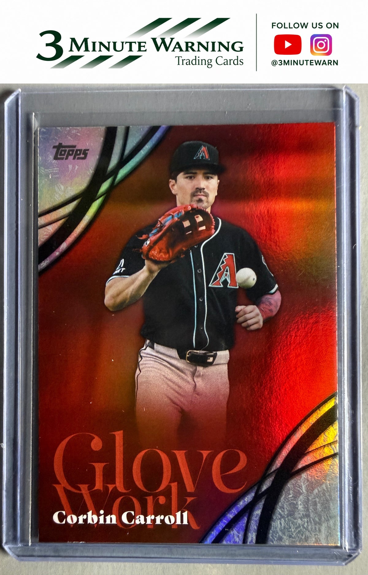 2026 Topps #GW-56 Corbin Carroll Glove Work