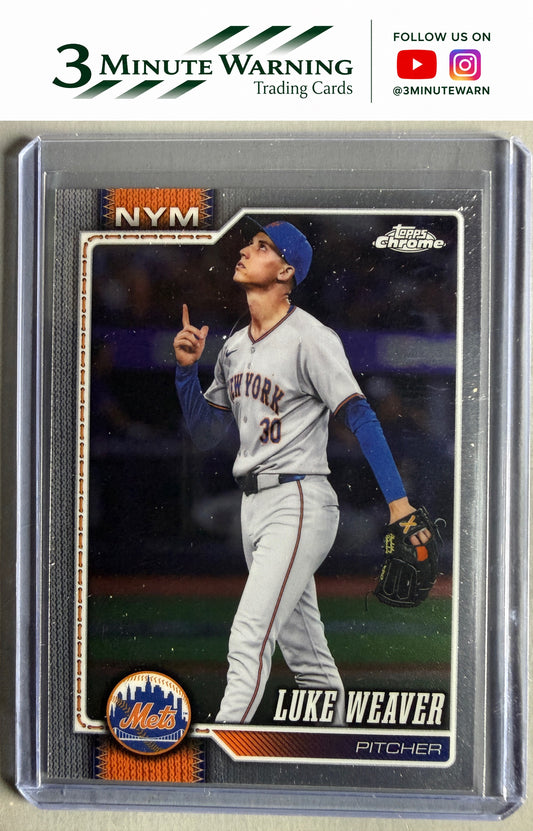 2026 Topps Chrome #103 Luke Weaver