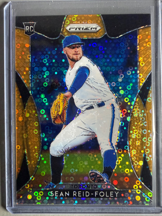 2019 Panini Prizm #36 Sean Reid-Foley Neon Orange Donut Circles Prizm #/150