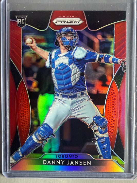 2019 Panini Prizm #3 Danny Jansen Red Prizm