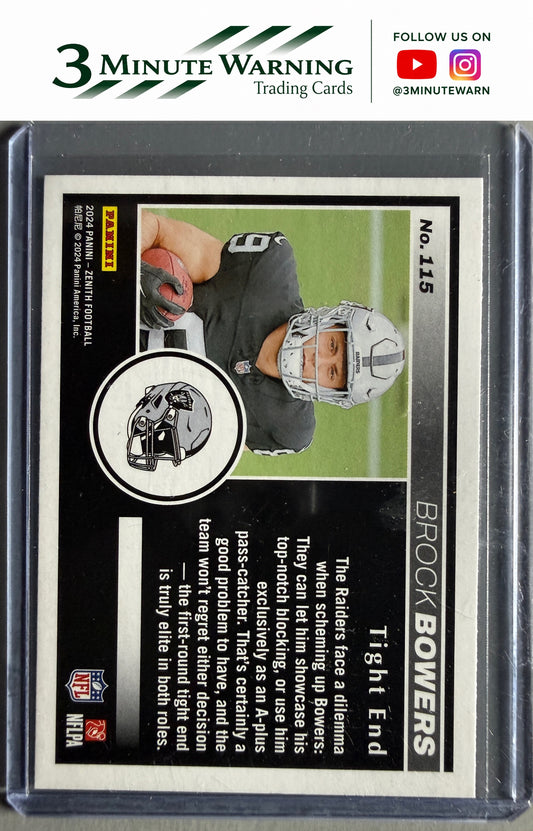 2024 Panini Zenith #115 Brock Bowers