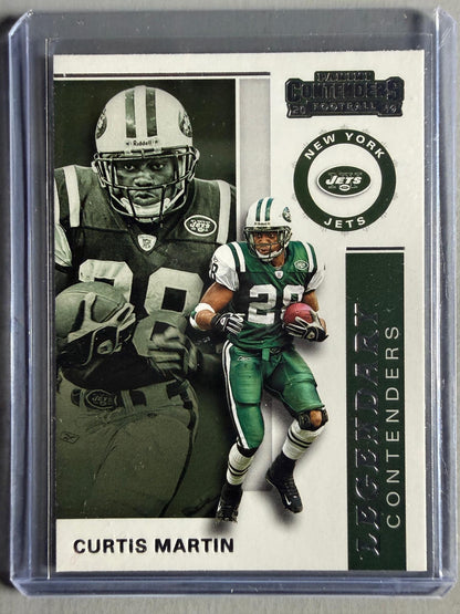 2019 Panini Contenders #LC-CM Curtis Martin Legendary Contenders