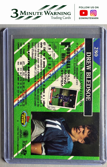 1993 Stadium Club #280 Drew Bledsoe