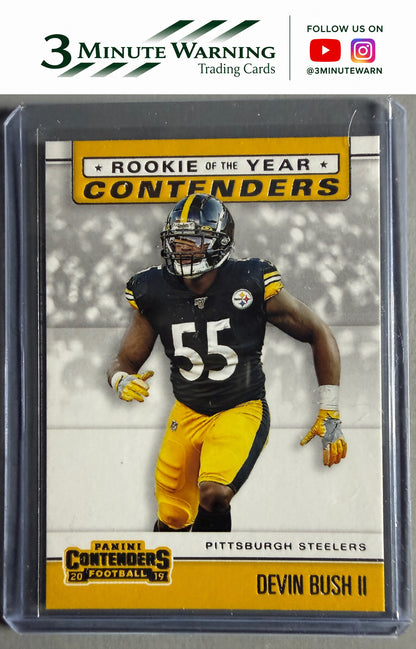 2019 Panini Contenders #RYA-DB Devin Bush II Rookie of the Year Contenders