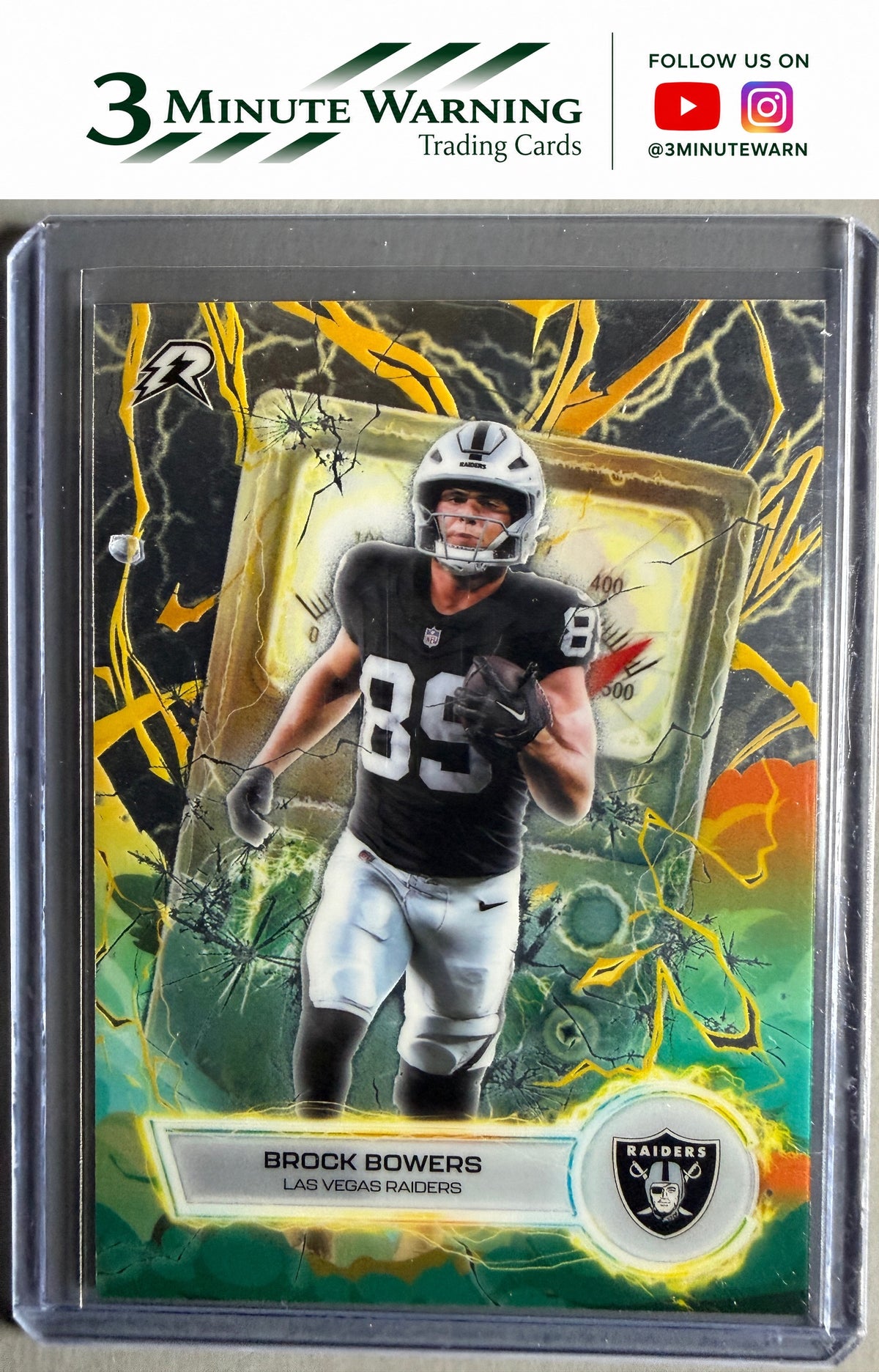 2025 Topps Resurgence #VT-25 Brock Bowers Voltaic