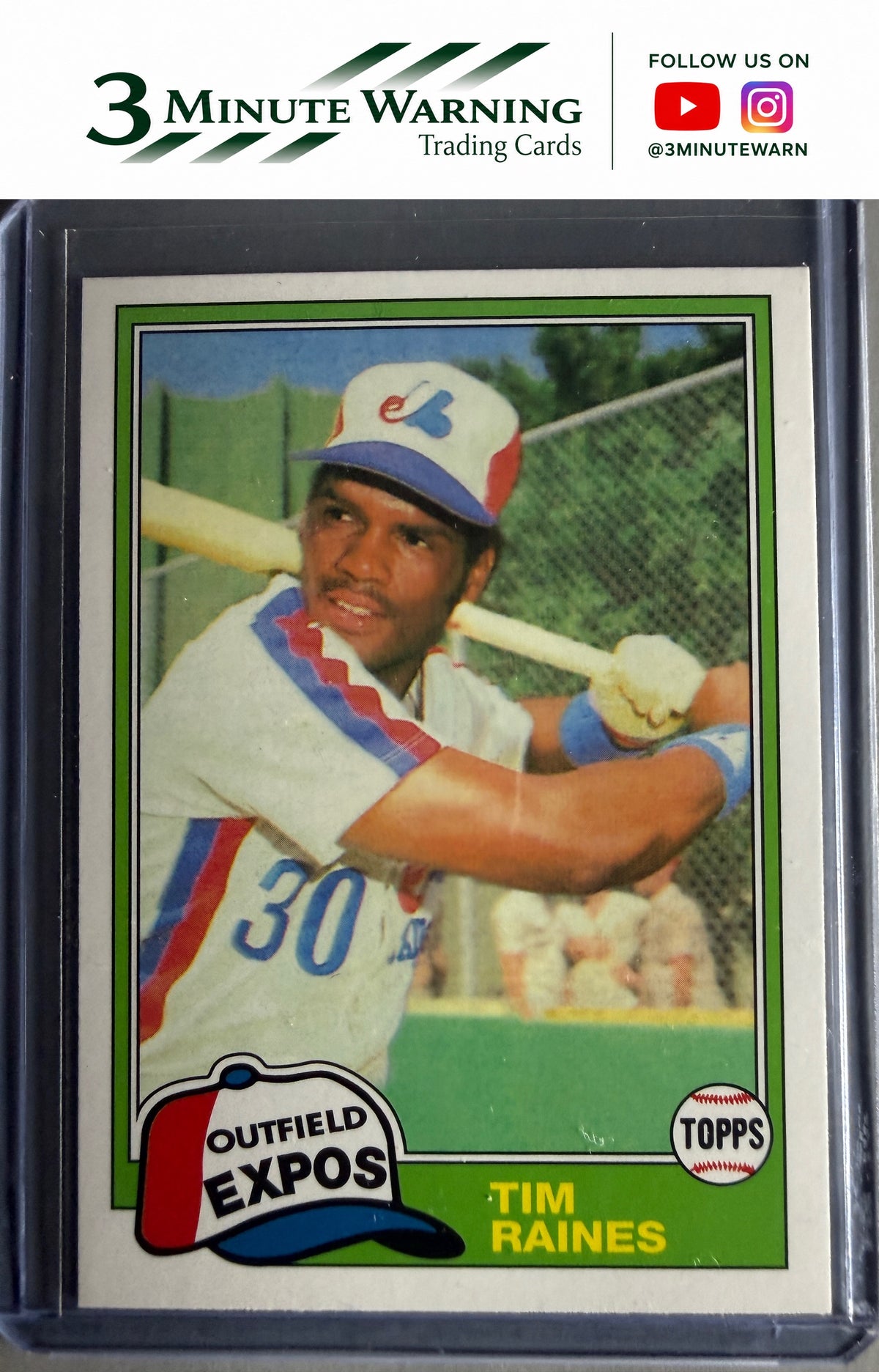 2019 Topps Update #ICR-30 Tim Raines Iconic Card Reprints