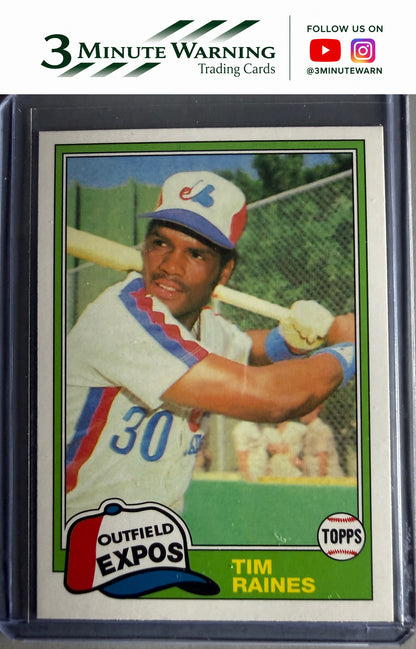2019 Topps Update #ICR-30 Tim Raines Iconic Card Reprints