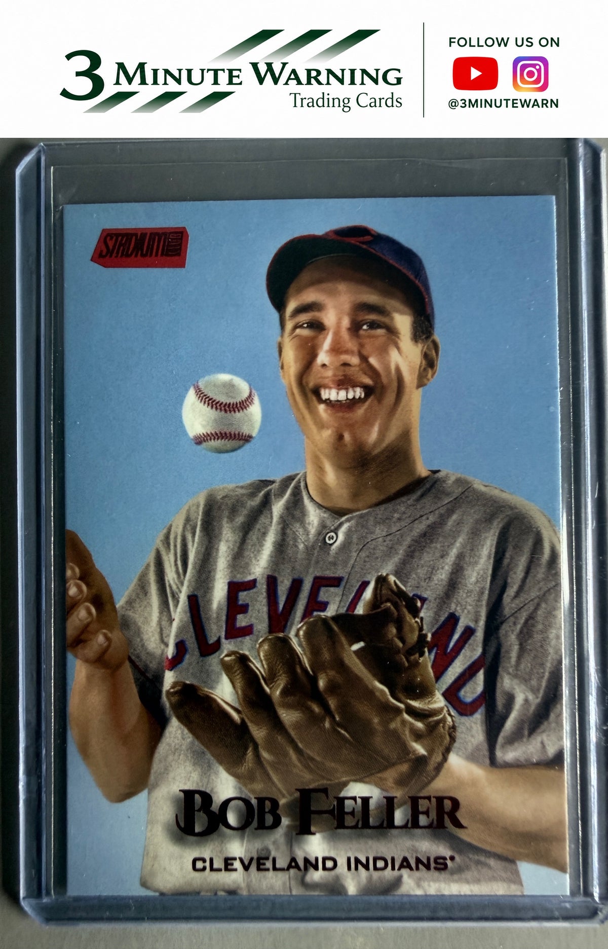 2019 Stadium Club #262 Bob Feller Red Foil