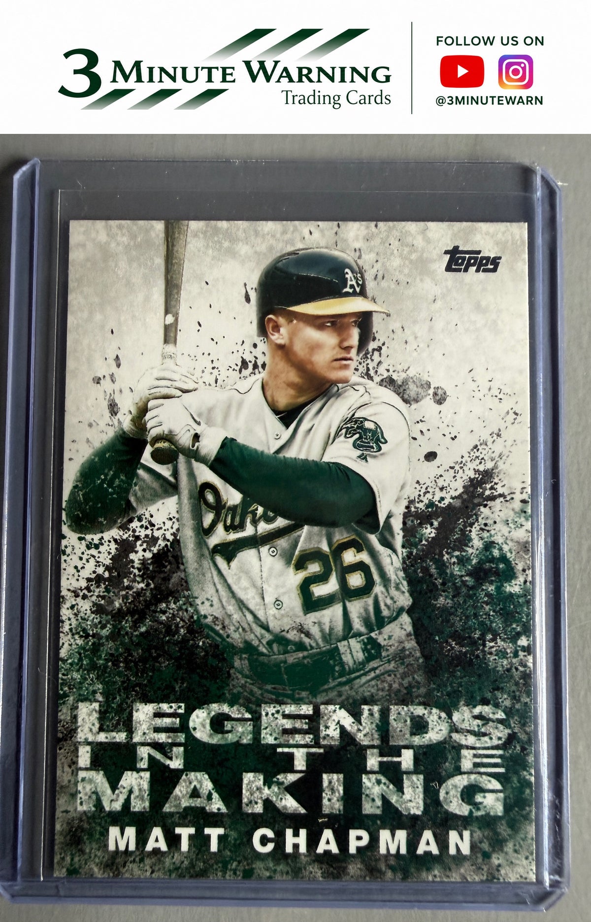2018 Topps Update #LITM-6 Matt Chapman Legends in the Making
