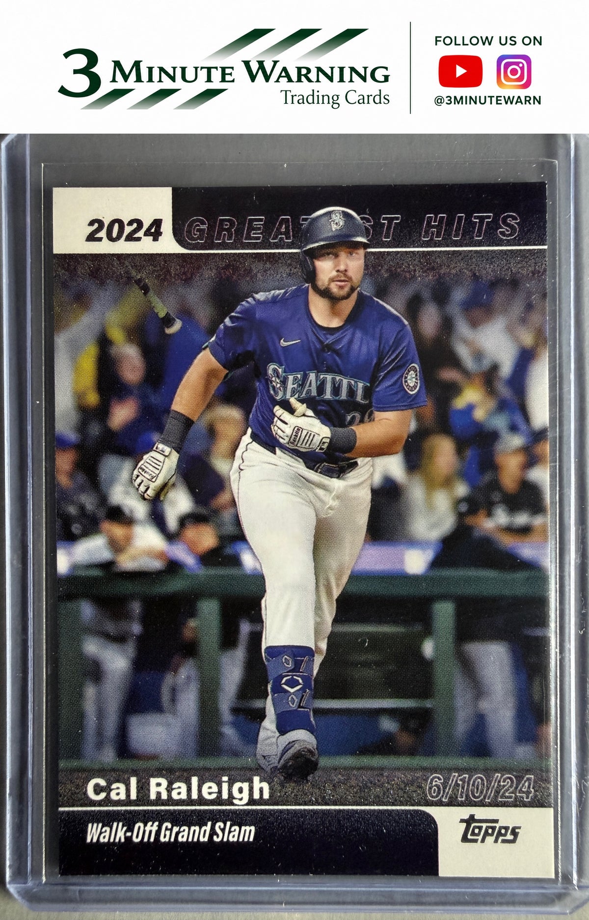 2025 Topps #GH-4 Cal Raleigh 2024 Greatest Hits