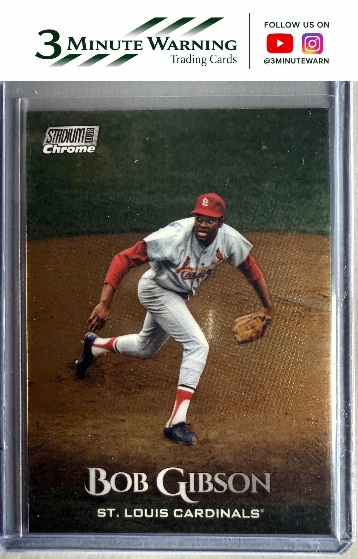 2019 Stadium Club #SCC-44 Bob Gibson Chrome