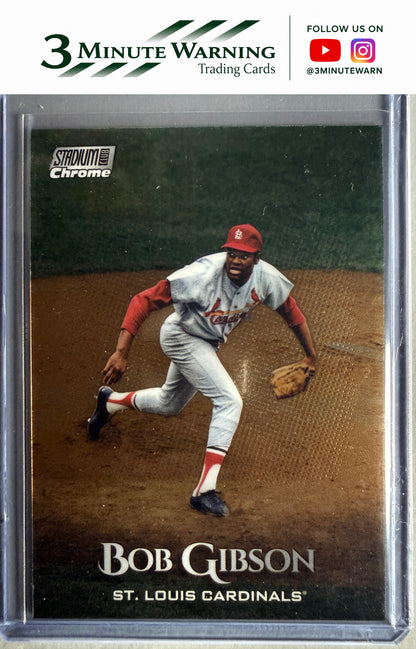 2019 Stadium Club #SCC-44 Bob Gibson Chrome