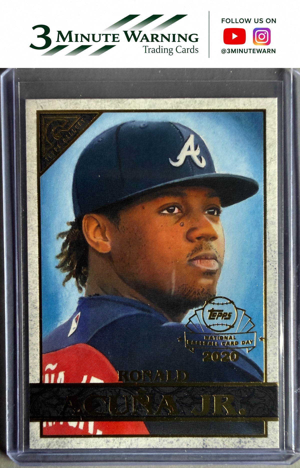 2020 Topps Chrome #GP-2 Ronald Acuña Jr. Topps Gallery NBCD Preview