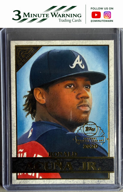 2020 Topps Chrome #GP-2 Ronald Acuña Jr. Topps Gallery NBCD Preview