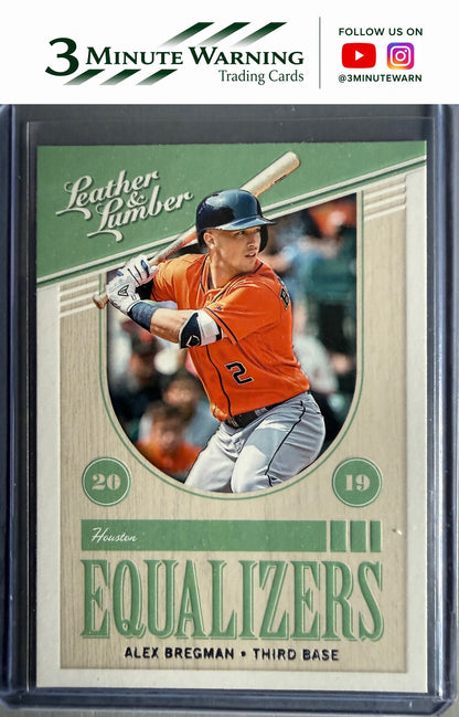 2019 Panini Leather & Lumber #EQ-14 Alex Bregman Equalizers