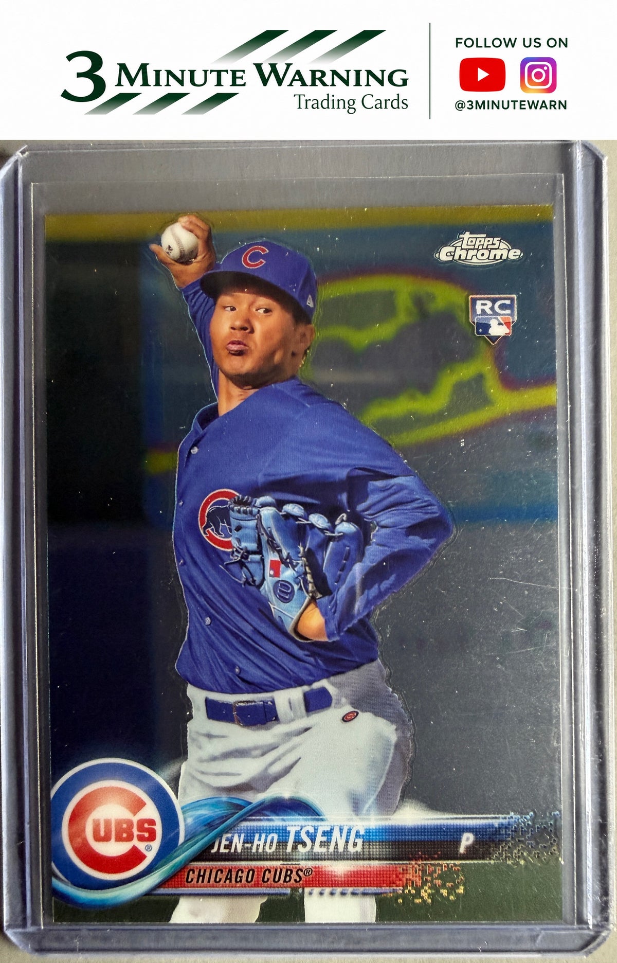 2018 Topps Chrome #101 Jen-Ho Tseng