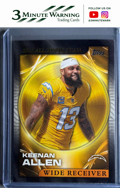 2026 Topps Flagship #25ATT-11 Keenan Allen 2025 All Topps Team