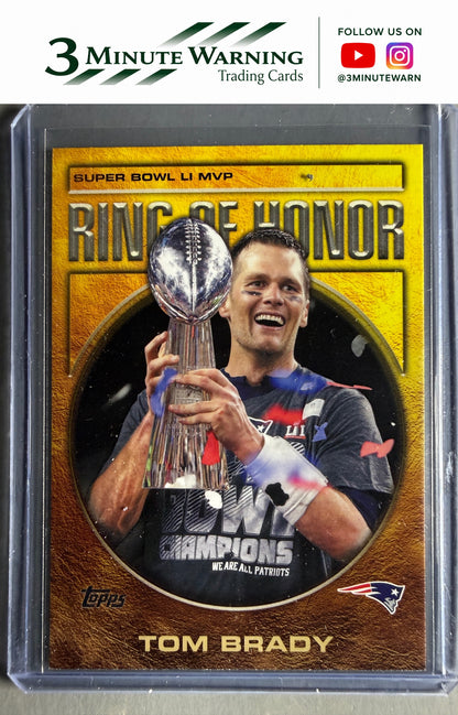2026 Topps Flagship #ROH-1 Tom Brady Ring of Honor