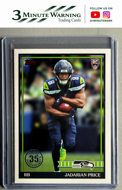 2026 Topps Flagship #91TR-10 Jadarian Price 1991 Topps Football Rookies