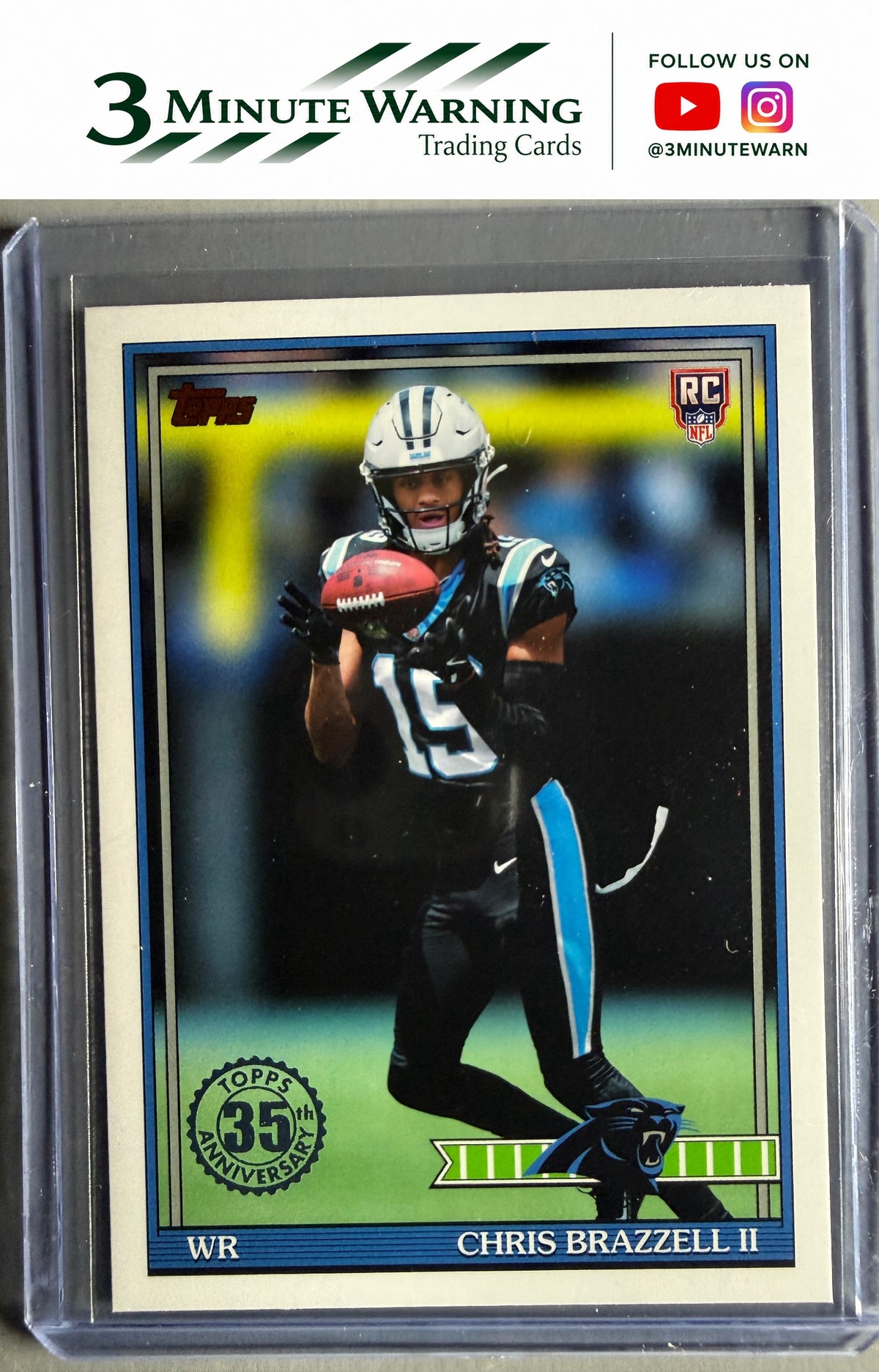 2026 Topps Flagship #91TR-26 Chris Brazzell II 1991 Topps Football Rookies