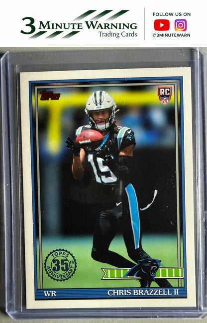 2026 Topps Flagship #91TR-26 Chris Brazzell II 1991 Topps Football Rookies